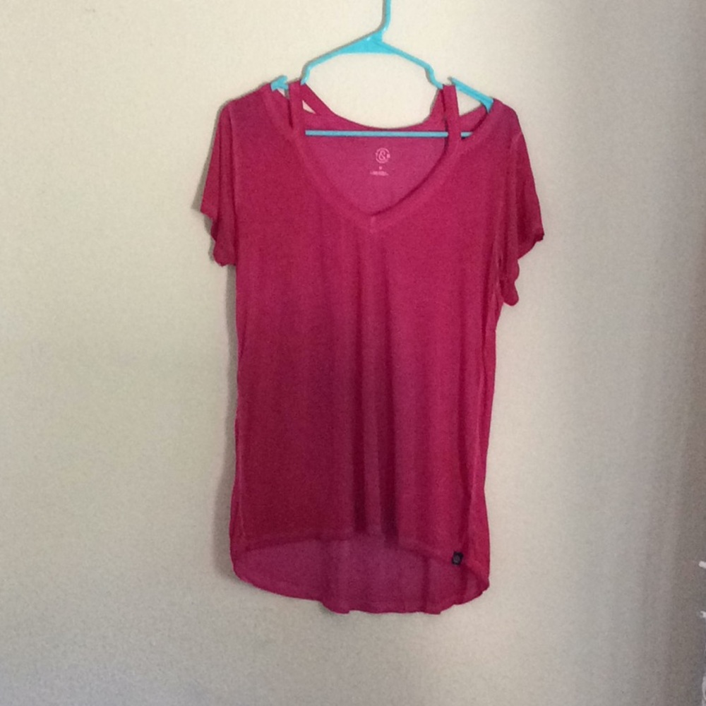 T & B Hot Pink Blouse